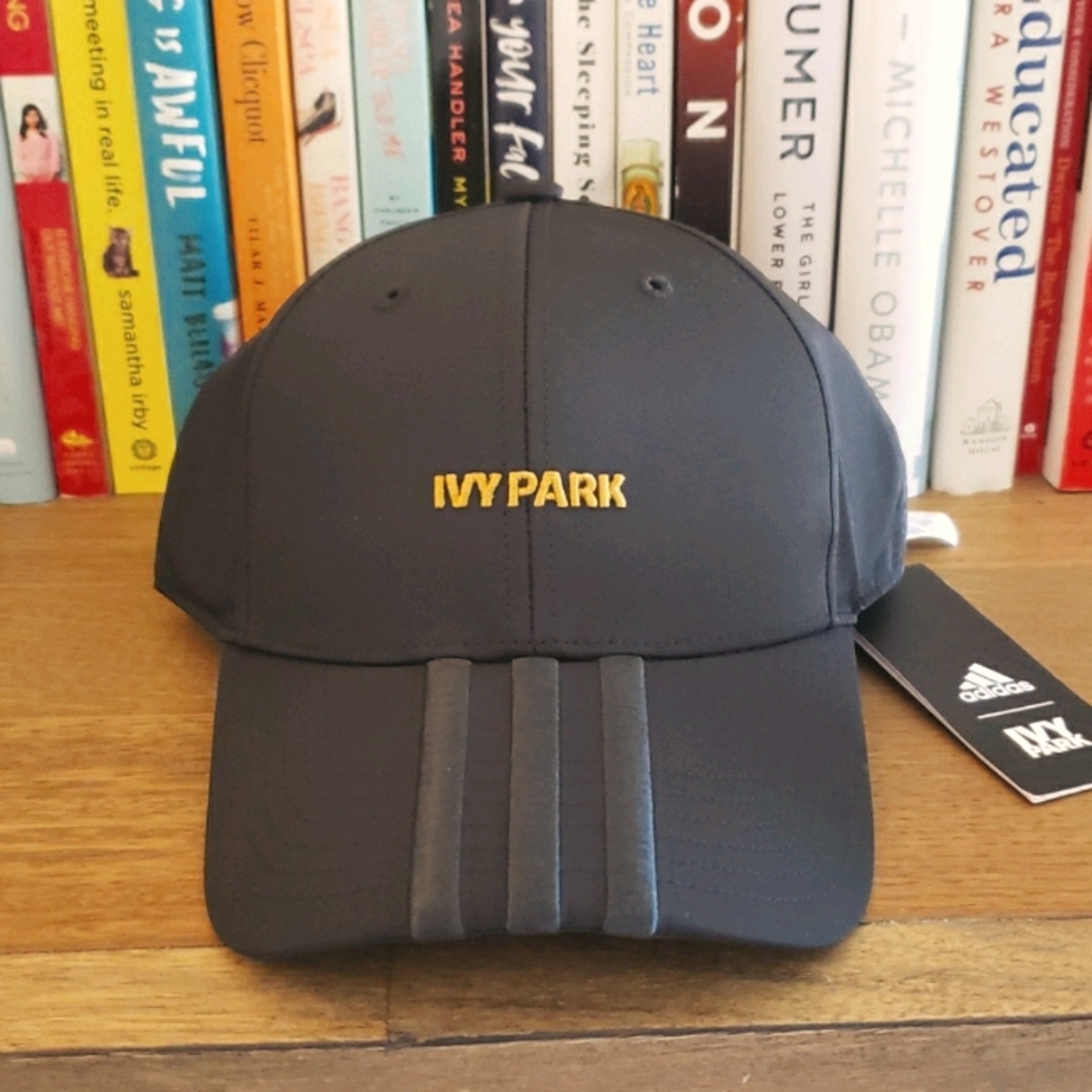 NWT Ivy Park X Adidas Drip Black Baseball Cap